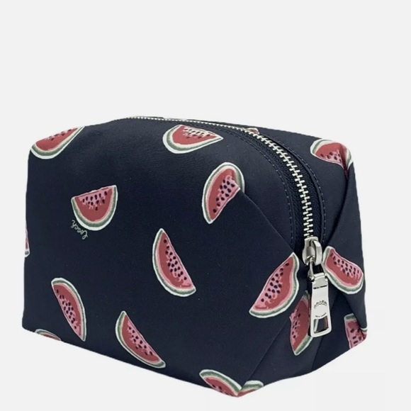 Coach Watermelon Nylon Small Boxy Cosmetic Case - Picture 2 of 9